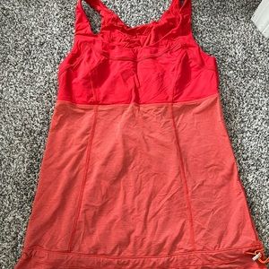 Lululemon Tank, Size:10, orange